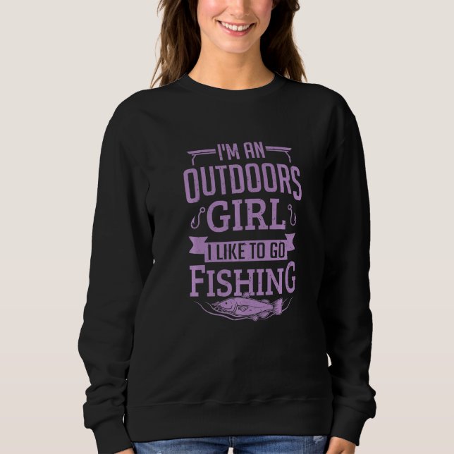 Womens Fishing Shirt Funny Fisherman Like To Go Fi T Shirt (Framsida)