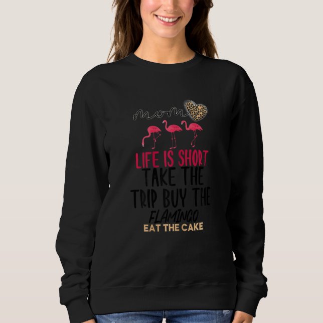 Womens Flamingo Sarkastic Quote Rosa Flamingos Co T Shirt (Framsida)