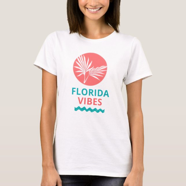 Women's Florida Vibes T-Shirt (Framsida)