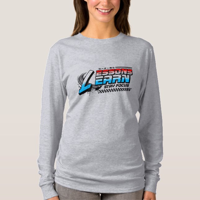 WOMEN'S FOCUS LESSONS LEARN LONG SLEEVE TEE (Framsida)