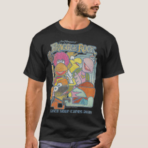 Womens Fraggle Sten Fraggle Abstrakt VNeck T Shirt