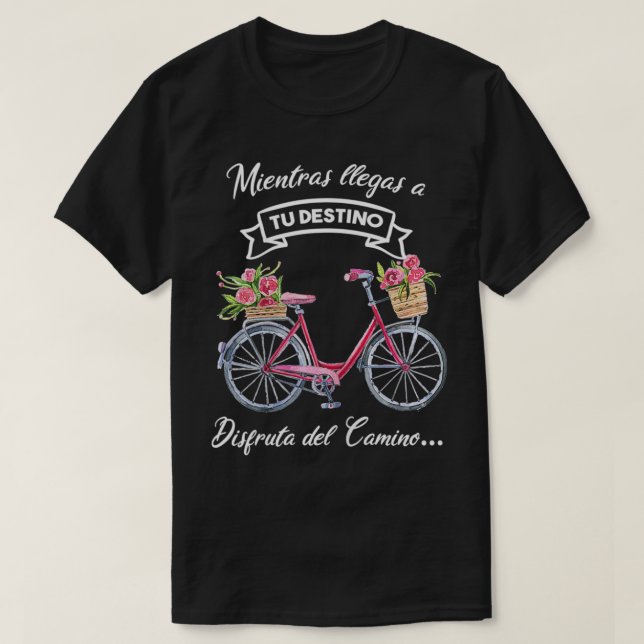Womens Frases Positivas para Amantes de Bicicletas T Shirt (Design framsida)