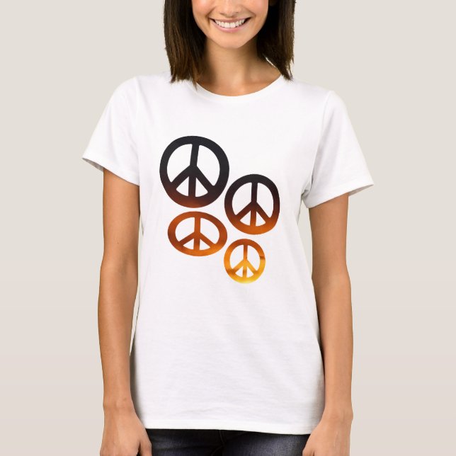 Womens Fredstecken T-Shirt (Framsida)