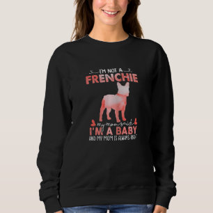 Womens Frenchie Mamma Said Baby Frenchie Hund Chri T Shirt