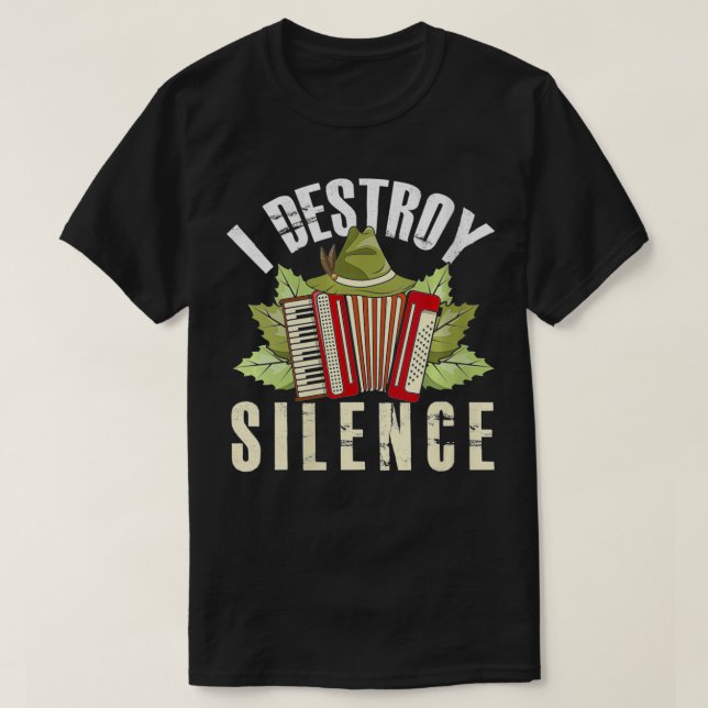 Womens Funny Accordion Musician Polka Music Polka T Shirt (Design framsida)