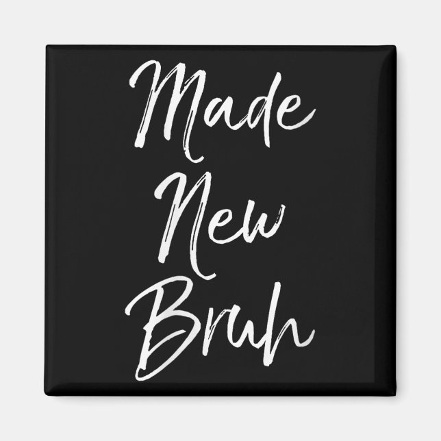 Womens Funny Baptism Gift For Boys Salvation Quote Magnet (Framsidan)