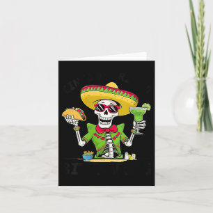 Womens Funny Cinco De Drinko Achos Mexican Fiesta Kort