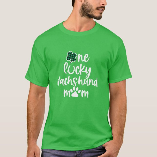 Womens Funny Cute St patricks day One Lu T Shirt (Framsida)