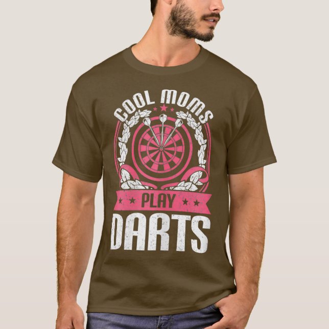 Womens Funny Dart Player Gift Quote Coola Mammor T Shirt (Framsida)