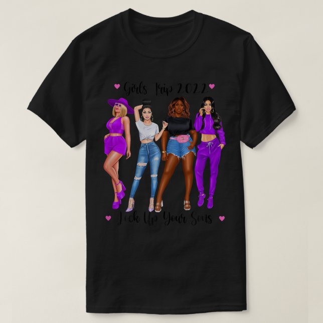 Womens Funny Girls Resa 2022 Mammor Mammor College T Shirt (Design framsida)