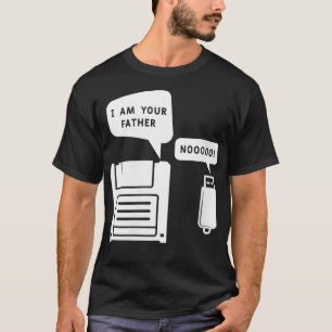Womens Funny Jag är din USB-Stick-diskett för Far T Shirt
