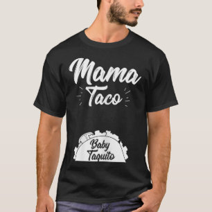 Womens Funny Mamma Taco Baby Taquito Gravid Anno T Shirt