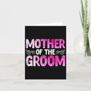 Womens Funny Mors dag Brudens sida Bröllop mot Kort