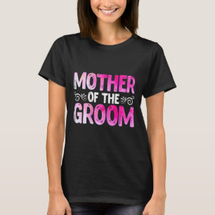 Womens Funny Mors dag Brudens sida Bröllop mot T Shirt