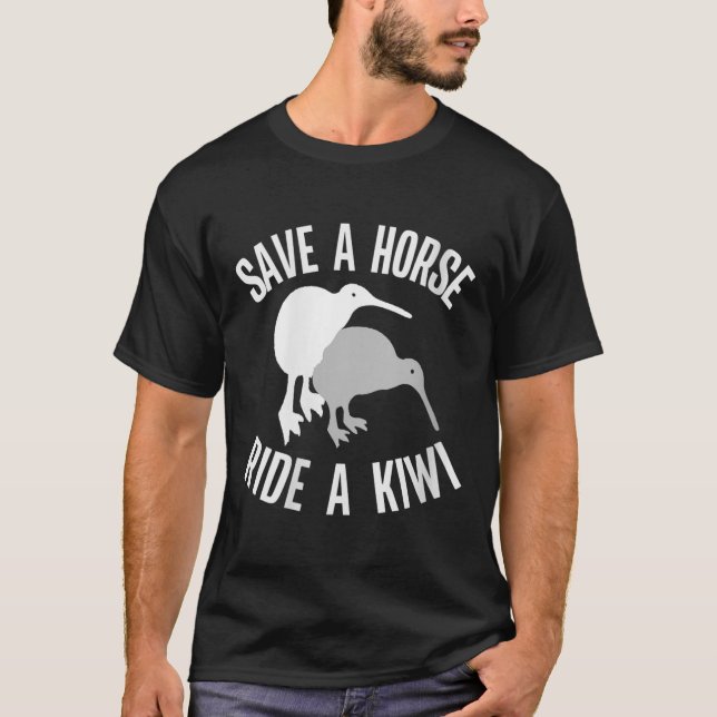 Womens Funny New Zealand Kiwi Meme Quote Save A Ho T Shirt (Framsida)