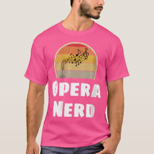 Womens Funny Opera Nerd Choir Acapella Karaoke Sin T Shirt