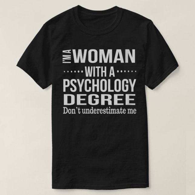 Womens Funny Psycholog Studenten Gift Psych Morsa T Shirt (Design framsida)