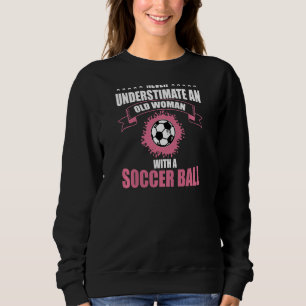Womens Funny Soccer Ball Grandma Womens Soccer T Shirt