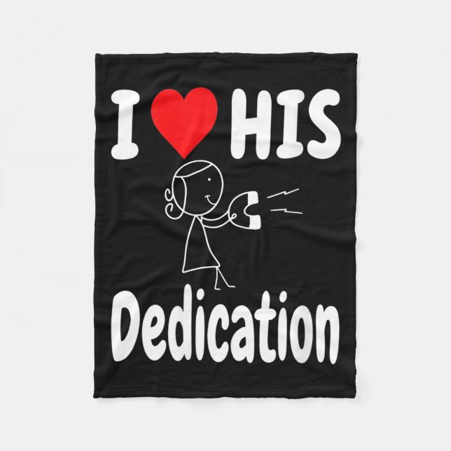 Women's Funny Valentine's Day Couple Matching I Lo Fleecefilt (Framsidan)