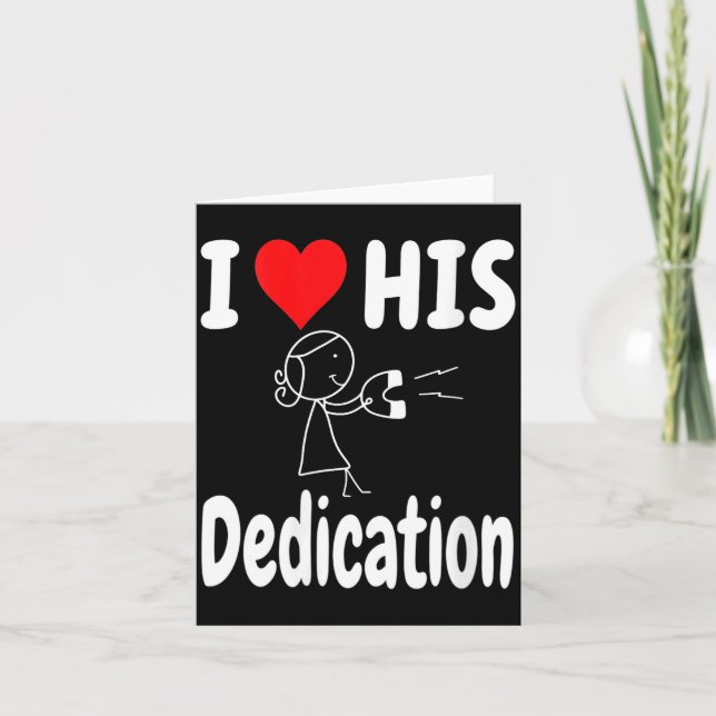 Women's Funny Valentine's Day Couple Matching I Lo Kort (Framsida)