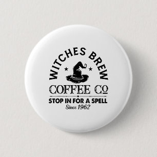Womens Funny Witch Hat Witches Brew Coffee Hallowe Knapp