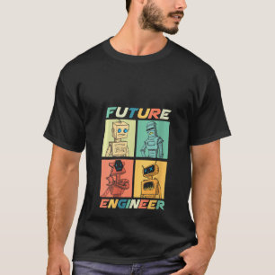 Womens Future Ingenjör Costume Robot Robotics Adul T Shirt