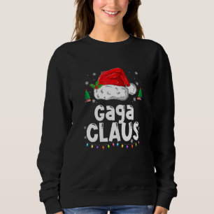 Womens Gaga Claus , Family Matching Gaga Claus Paj T Shirt