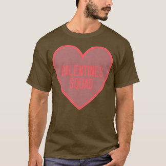 Womens Galentines Day Squad BFF Valentines day Fri T Shirt