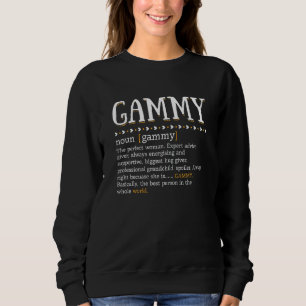 Womens Gammy Definition Cute Mamma Grandma Motheru T Shirt