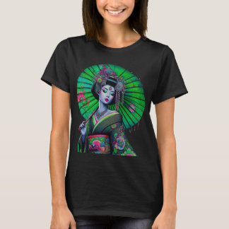 Women's Geisha Tshirt  T Shirt