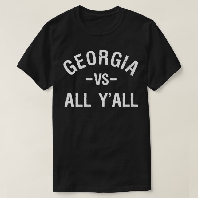 Womens Georgia vs T Shirt (Design framsida)