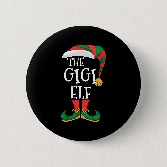 Womens Gigi Elf Xmas Matching Pajamas Group Christ Knapp (Framsida)