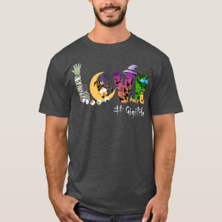 Womens Gigi-gåva, Kärlek Gigi-livskjorta, gnome au T Shirt