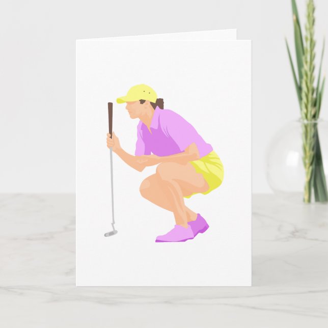 Womens Golf Kort (Framsida)