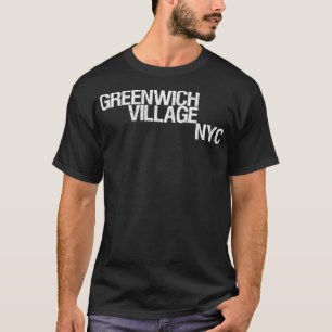 Womens Greenwich Village NYC , New York City Gear T Shirt
