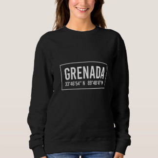 Womens GRENADA MS MISSISSIPPI Funny City Coordinat T Shirt