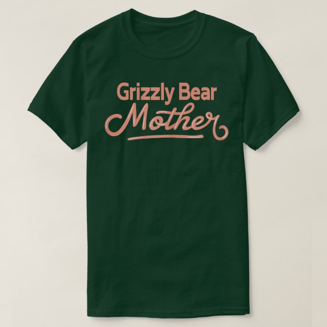 Womens Grizzly Bear Mor - Funny Grizzly Bear  T Shirt (Design framsida)