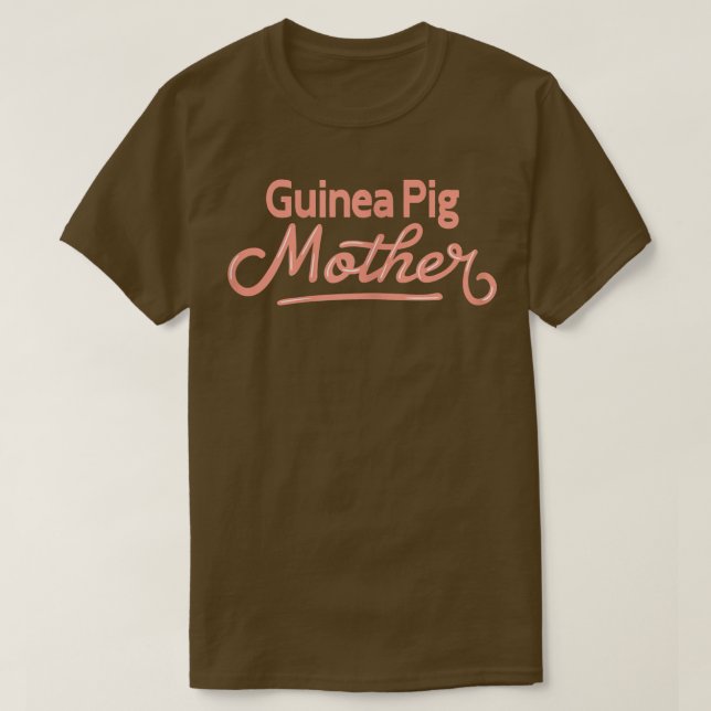 Womens Guinea Pig Mother  Funny Guinea Pig  T Shirt (Design framsida)