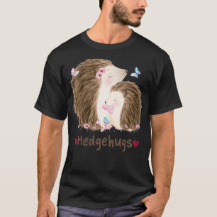 Womens Hedgehugs Funny Cute Hedgehugs Kawaii Hedg T Shirt