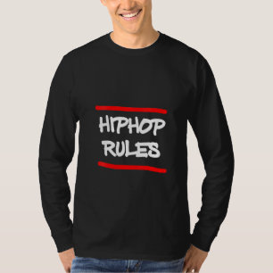 Womens Hip hop Regler Break Dance Rap Rapper Music T Shirt