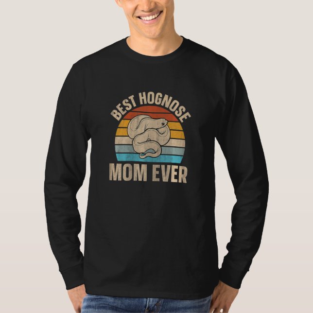 Womens Hognose Snake Reptile Retro Best Hognose Mo T Shirt (Framsida)