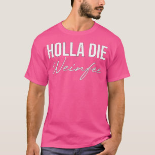 Womens Holla Vin Fairy Vin Vino White Vin R T Shirt