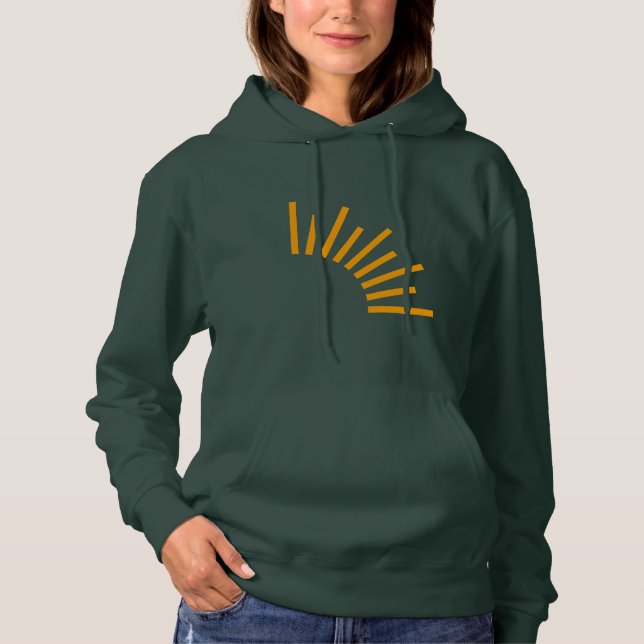 Women's hoodie - Logomark and All the feels T Shirt (Framsida)