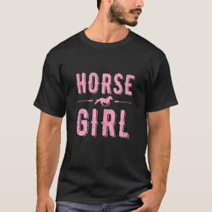 Womens Horse Girl Equestrian Animal Farms Horse Tr T Shirt