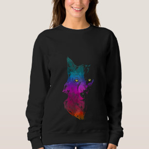 Womens Howl Wildlife Forest Animal Predator Portra T Shirt
