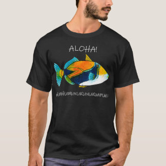 Womens Humuhumunukunukuapuaa Olelo Hawaiian Reef T Shirt
