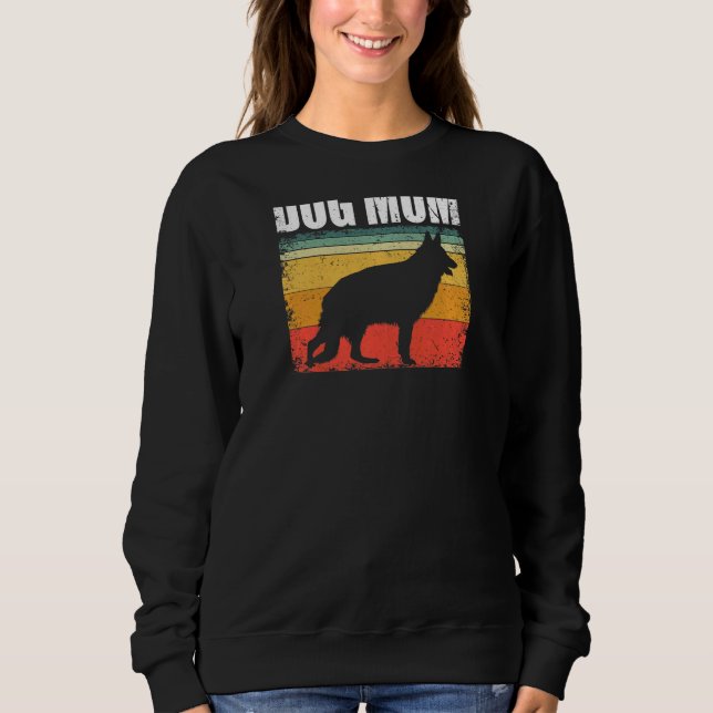 Womens Hund German Shepherd German Shepherd German T Shirt (Framsida)