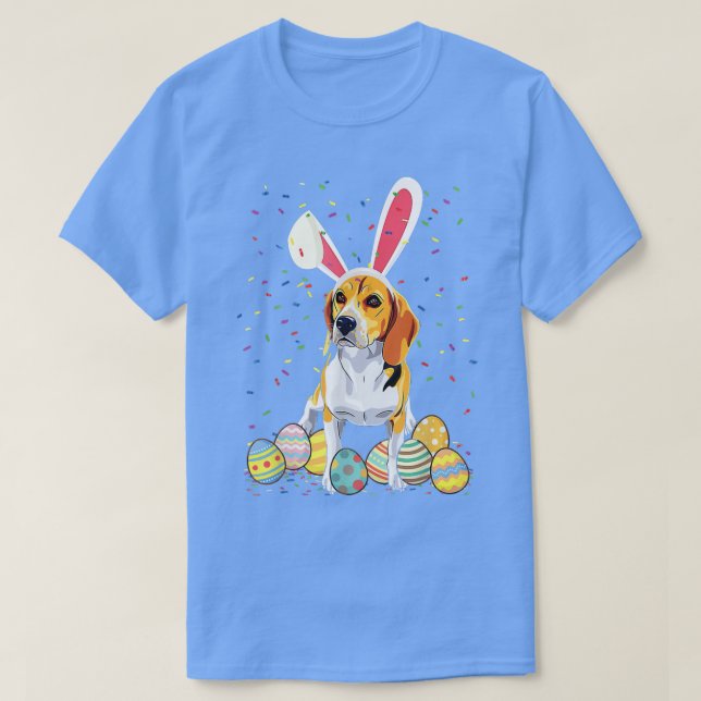 Womens Hund Presenter Cute Bunny Dachshund Eggs  T Shirt (Design framsida)