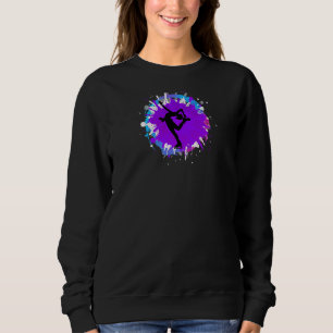 Womens Ice Sking Skater Figur Dancer Cute Biell T Shirt