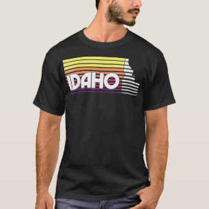 Womens Idaho Retro Vintage Classic Stil ID Graphi T Shirt